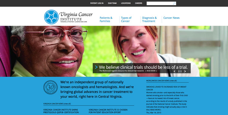 Portfolio: Virginia Cancer Institute