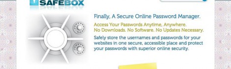 Portfolio: Password Safebox